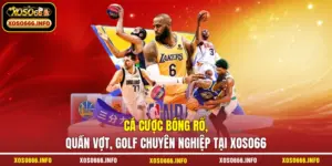 Bóng rổ, quần vợt, golf